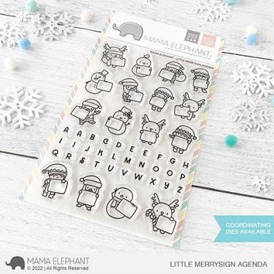Mama Elephant Clear Stamps - Little Merrysign Agenda
